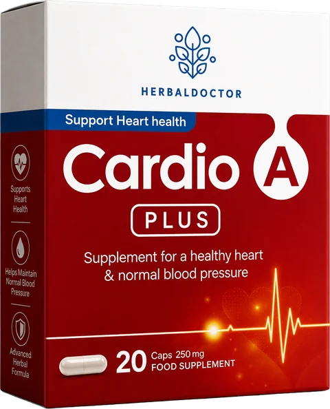 HerbalDoctor Cardio A Plus Capsules pack of 20 capsules at 172,000 UGX